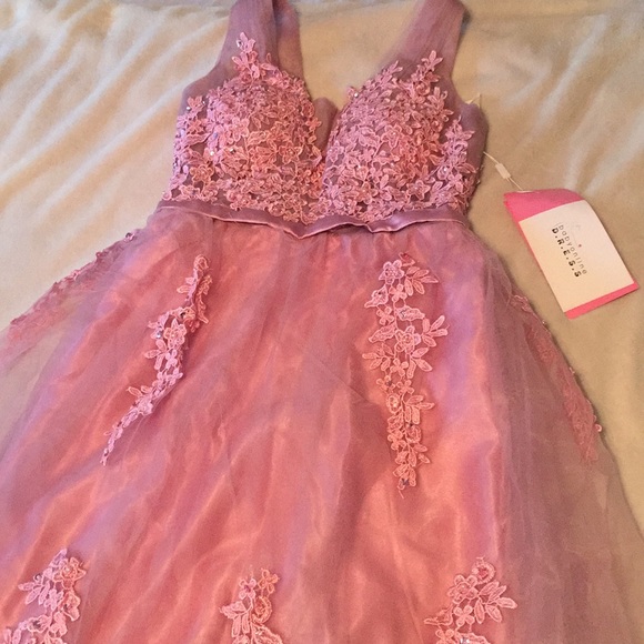 Pink Tulle Dresses Size 10
